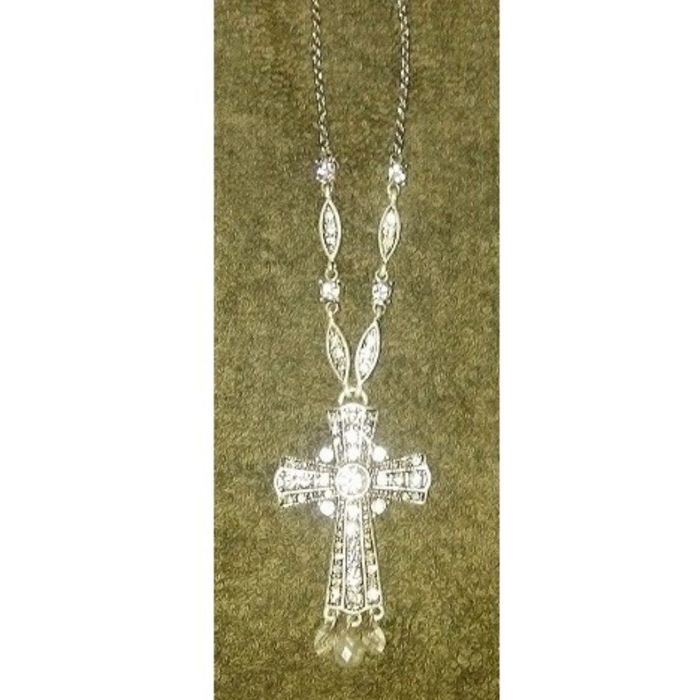 Silver Cross Necklace